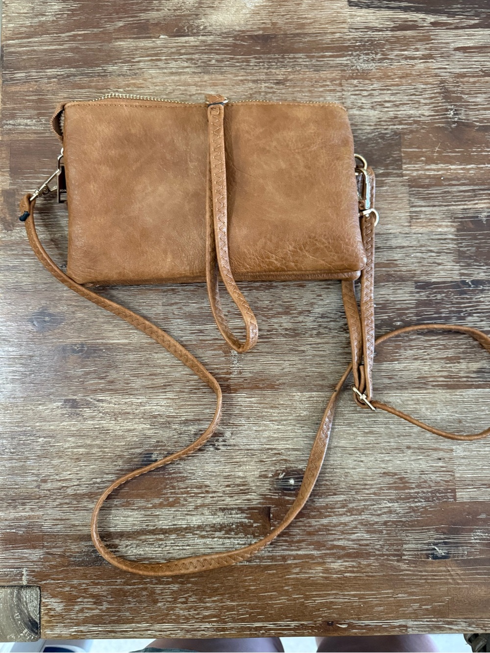 Jen & Co. Vegan Leather Convertible Crossbody